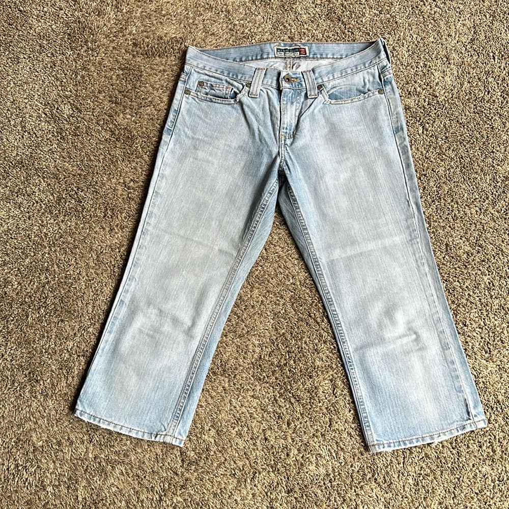 Old Navy Ultra Low Waist Capri Jeans Size 4